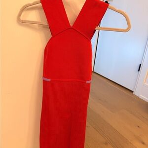 Herve by Herve Leger Red Mini Dress